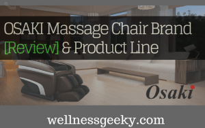 osaki massage chair in the big room