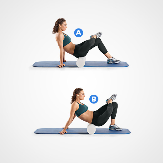 glutes roll