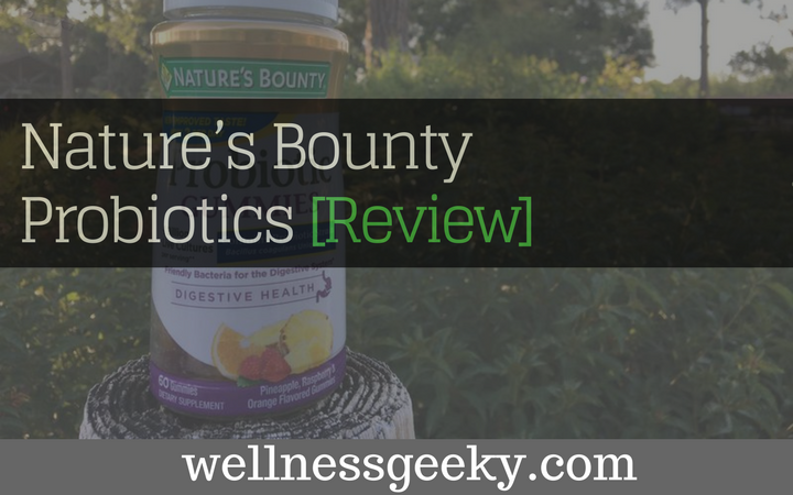 nature bounty probiotics intro