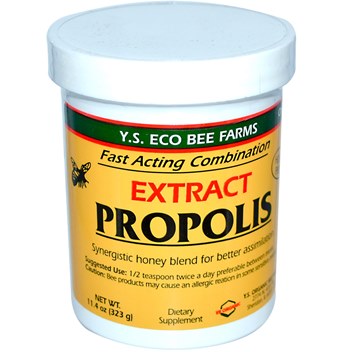 YS bee Farms Propolis Extract in Honey