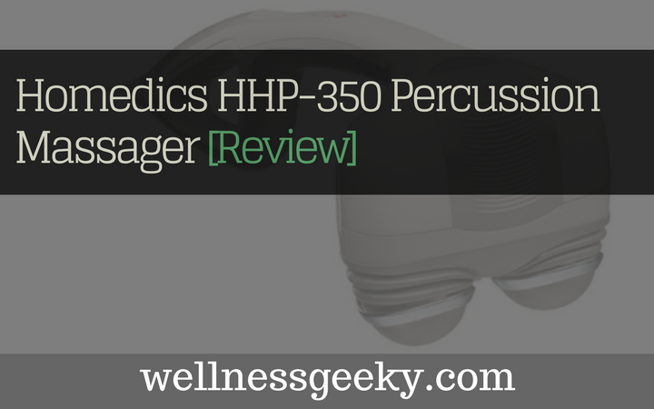 Homedics HHP-350 Percussion Massager Review [Dec. 2021]