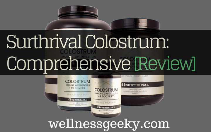 Surthrival Colostrum Review: Immune Miracle? [Truth & Facts]